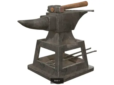 Anvil Collection 1 3D Model Pack