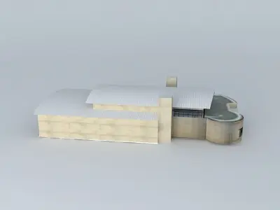 Renfe station San Fernando Centro Free 3D model