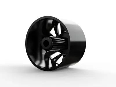 corleone front corallo dually wheel 3D print model