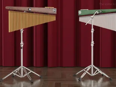 Musical Instruments Collection 9 3D model