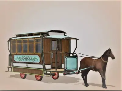 CARM - Carriage 02 Free 3D model