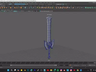 W96-SWORD MODEL  Low-poly 3D model