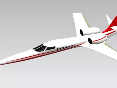 air plan 3D print model