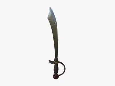 Eclipse Saber Sword Low-poly 3D model