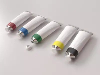 Paint Tube 3D model buy
