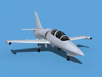 Aero Vodochody L-39C Albatross V00 Barte Metal 3D model