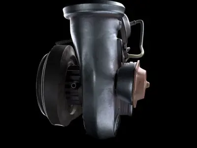 TURBO KIT 3D model