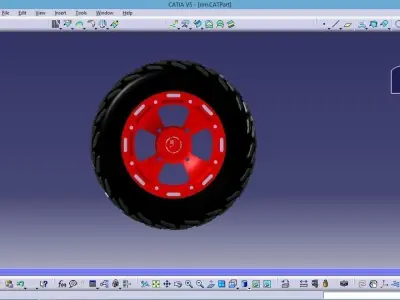 ATV Tyres Free 3D model