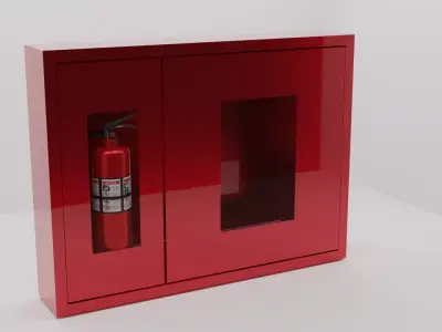 Fire Cabinet  3D model