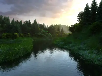  River Stream water Wetland 