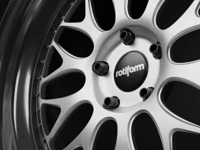 rotiform DAB Low-poly 3D model