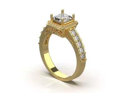 ring code 38 3D print model