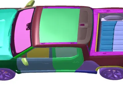 R1T 2022 Vehicle 3d scan model 3D model 3D model
