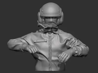 USA Tankman modern 5 3D print model