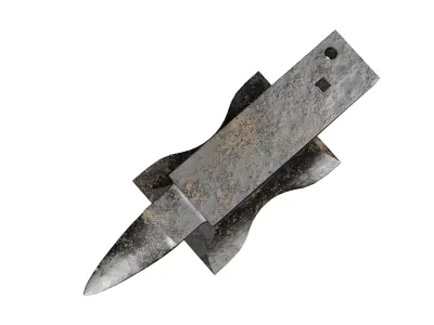 london-pattern-anvil Low-poly 3D model