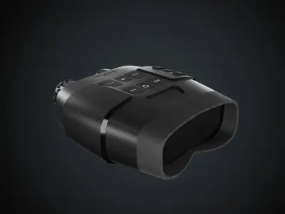 Night vision device Low-poly 3D model