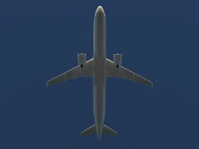 A321 Neo XLR  Low-poly 3D model