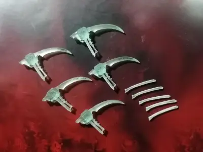 Emperors Scythes power scythe 3D print model