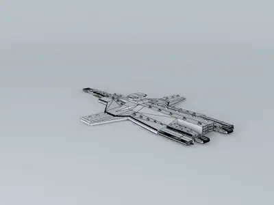 IGN Sara Fortress class Free 3D model