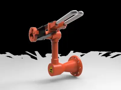 Welder arm Free 3D model