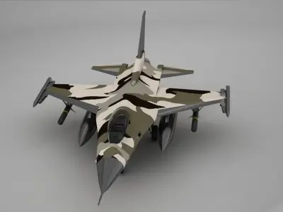 F-16 Fighting Falcon 3D model