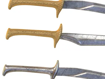 sword pack 2 3D model