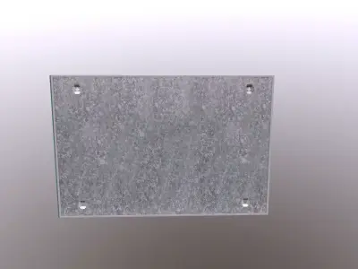 White Board 3D model