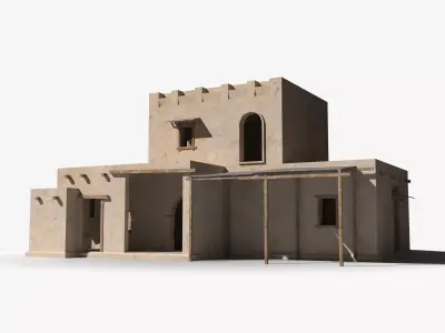 Arab x14 Low-poly 3D model purchase