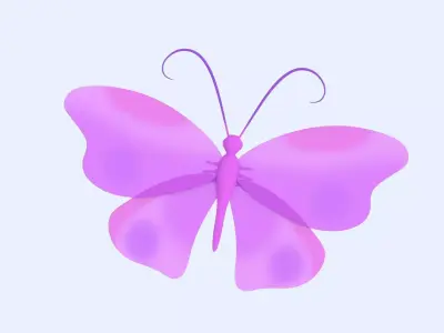 Butterfly Rigged 3D model