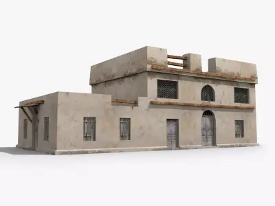 Arab 26 Low-poly 3D model