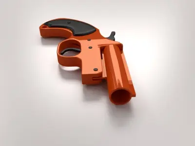 Flare Gun 3D model get