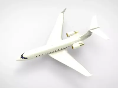 Gulfstream G650 Jet 3D model purchase