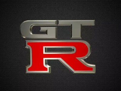 gtr logo 3D model