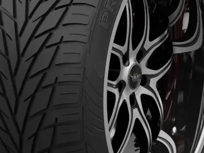 Savini Forged BS-2 Wheel 3D model