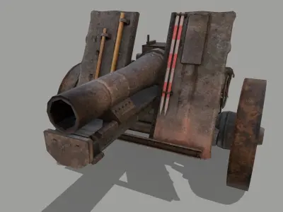 sIG 33 Low-poly 3D model
