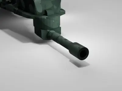 Futuristic Military Helicopter Free 3D model