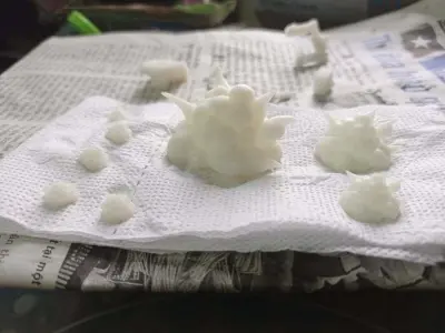 Dramatic explosion effect part Free 3D print model