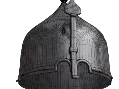 Medieval Helmet 3D model buy