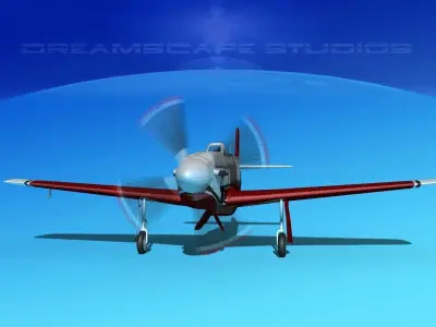 P-51 Mustang Sport V06 3D model