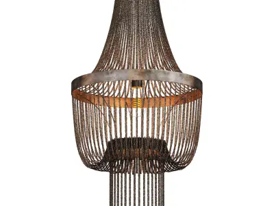 Old lamp 001 3D model