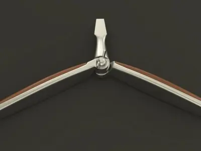 Screwdriver woodworking tool 3D model