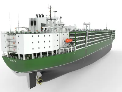 Livestock Carrier 03 3D model