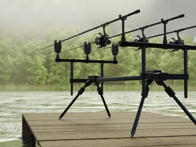 Fishing set bundle pack Prologic  3D model