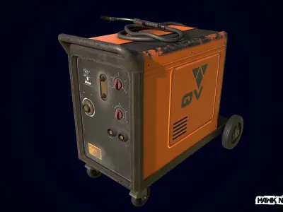 Tool - Welding Machine Low-poly 3D model