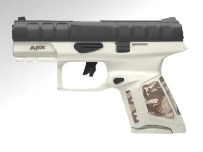 Gun military 3D model