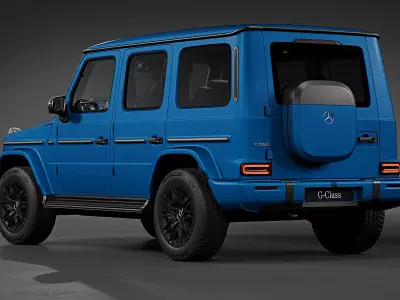 2025 Mercedes-Benz G 580 EQ 3D model