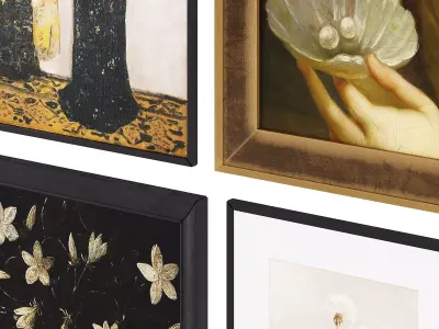 Set of Classical Pictures 002 3D model