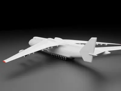 Antonov An 255 Mriya 3D model