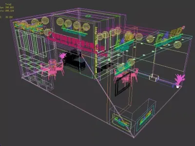 Exhibition - Area - 6X9-3DMAX2011-09 3D model