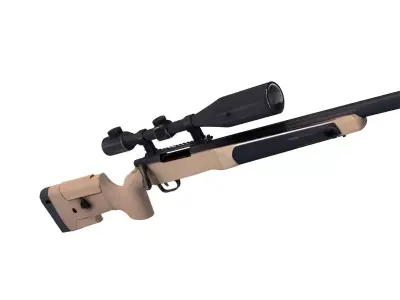 MLC 338 Sniper Rifle 3D model